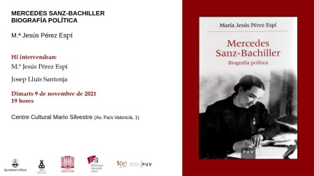Presentación del libro "Mercedes Sanz-Bachiller. Biografía política" en Alcoi