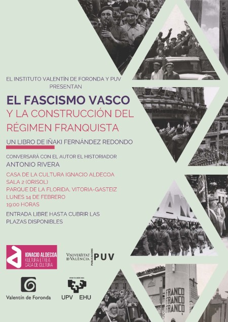 Presentación en Vitoria del libro "El fascismo vasco y la construcción del régimen franquista" - Universitat de València