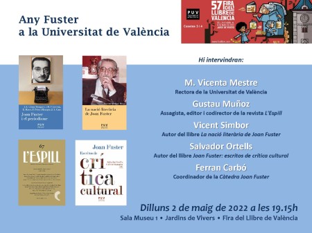 Año Fuster en la Universitat de València