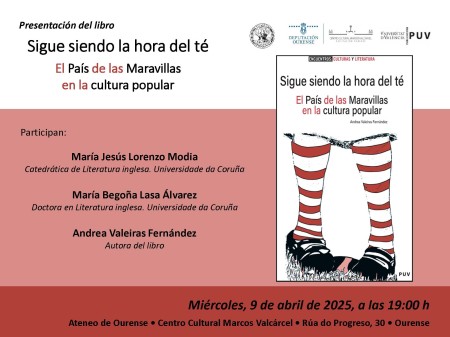 Presentación del libro "Sigue siendo la hora del té" en el Ateneo de Ourense - Universitat de València
