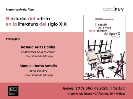Presentación del libro "El estudio del artista en la literatura del siglo XIX" en Málaga - Universitat de València
