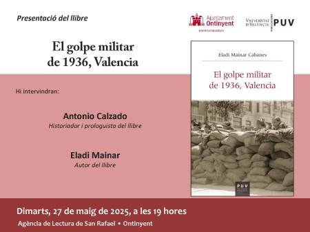 Presentación del libro "El golpe militar de 1936, Valencia" en Ontinyent - Universitat de València