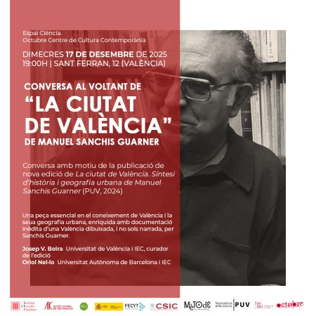 Conversación con motivo de la publicación de la nueva edición de "La ciutat de València. Síntesi d