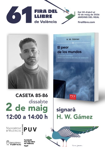Firma del libro "El peor de los mundos" en la 61.ª Fira del Llibre de València