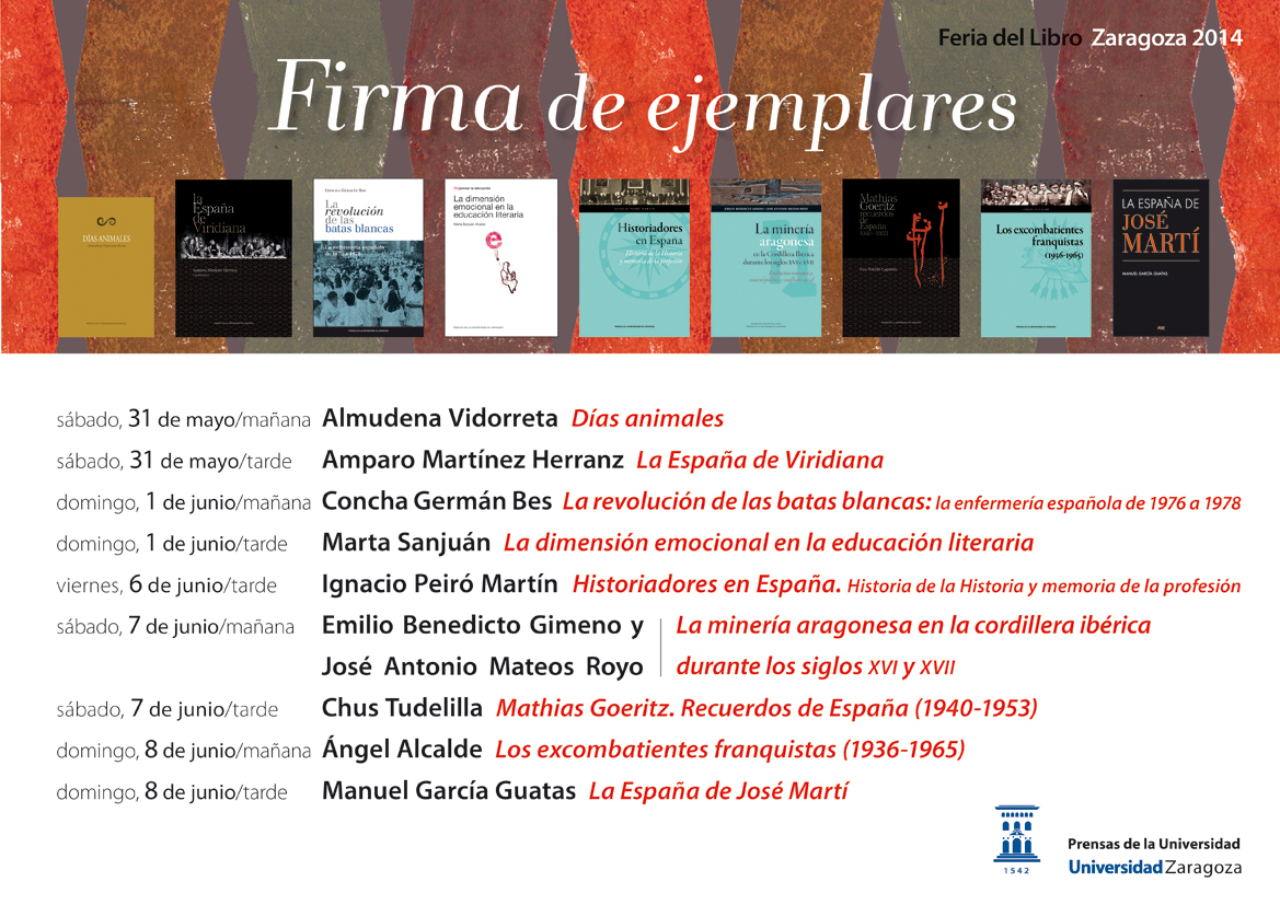 Feria del Libro de Zaragoza 2014