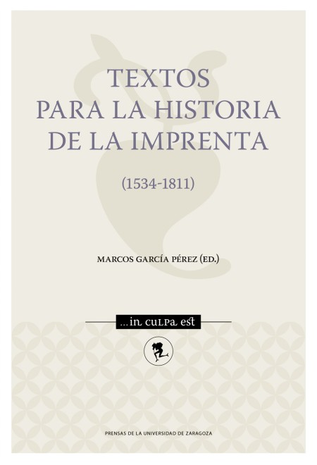 Novedad PUZ: Textos para la historia de la imprenta