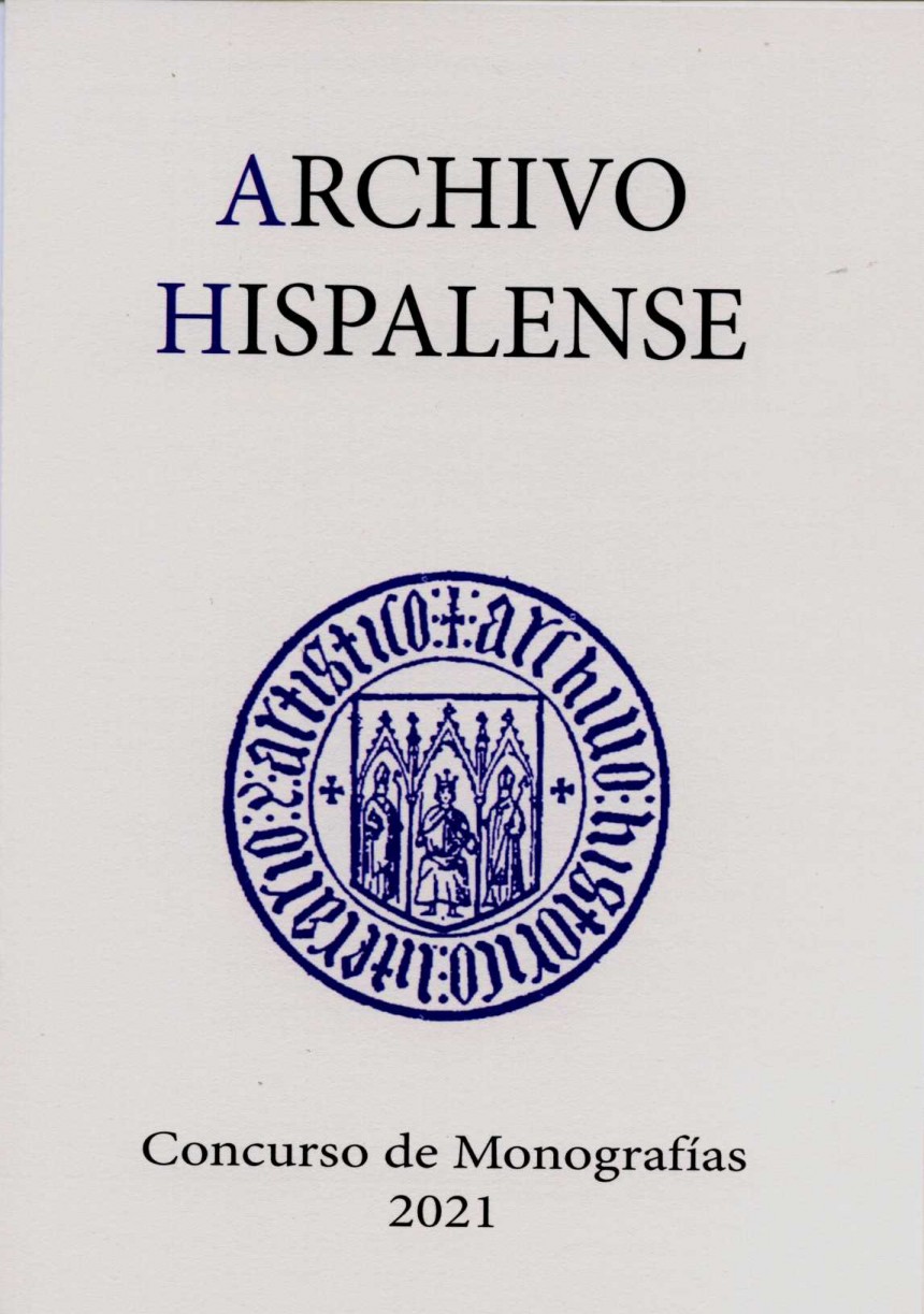 Concurso Monografías Archivo Hispalense 2021