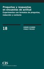 El CIS publica "Preguntas y respuestas en encuestas de actitud"