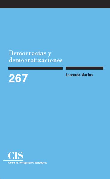 El CIS publica "Democracias y democratizaciones"
