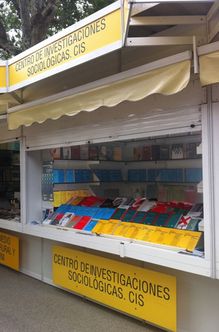 El CIS presente en la Feria del Libro de Madrid con la caseta número cuatro