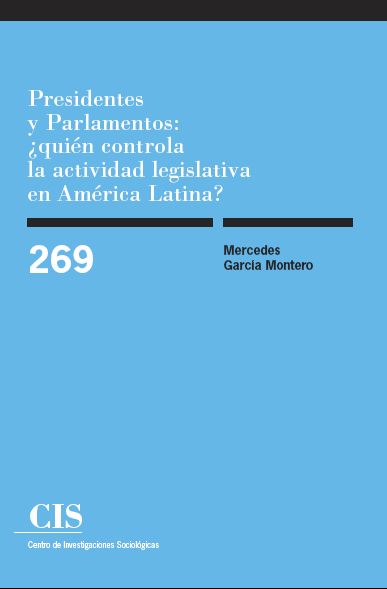 Presidentes y Parlamentos: ¿quién controla la actividad legislativa en América Latina?, nuevo título del CIS
