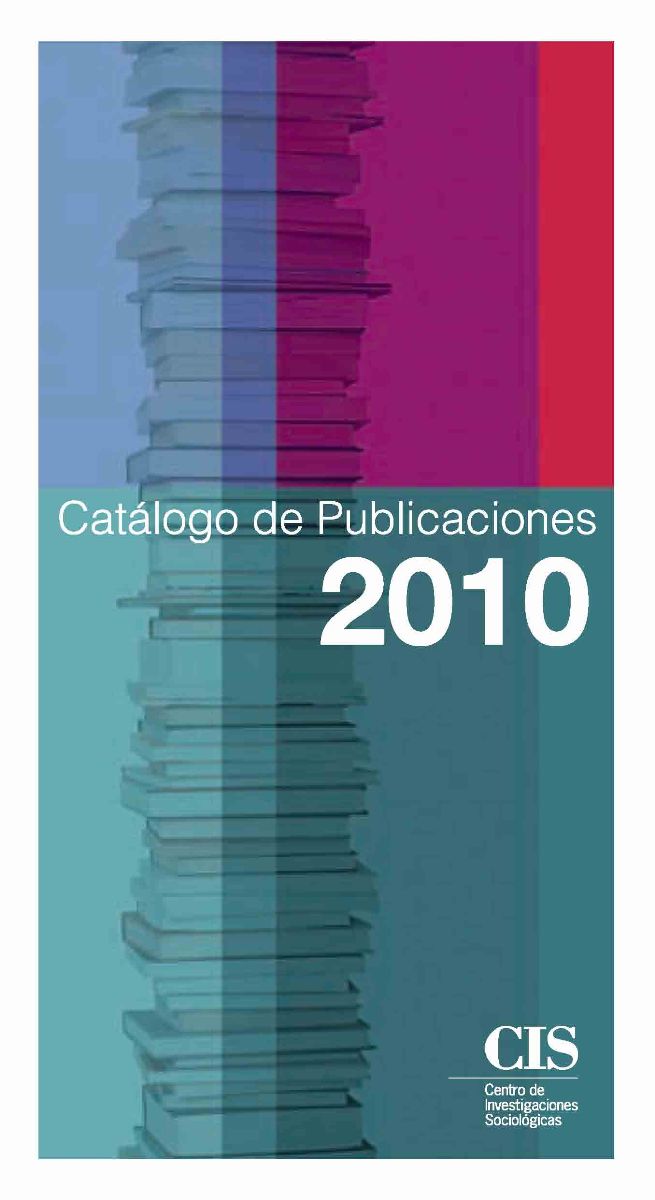 El CIS presentará su catálogo de publicaciones 2010 en la caseta nº 3 de la Feria del Libro de Madrid