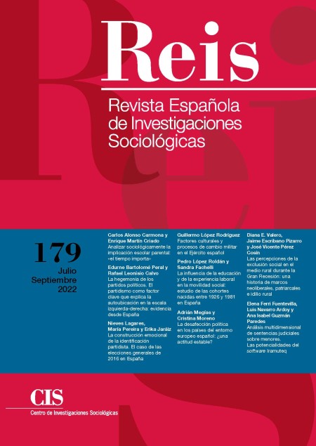 La REIS Revista Española de Investigaciones Sociológicas renueva el Sello de Calidad Fecyt 2022 y mejora su índice de impacto