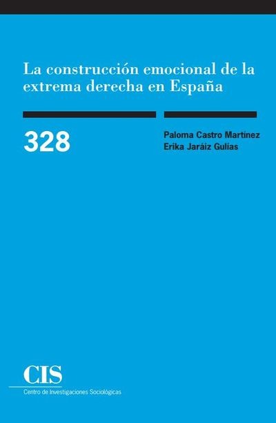 Novedad Editorial CIS: La construcción emocional de la extrema derecha en España