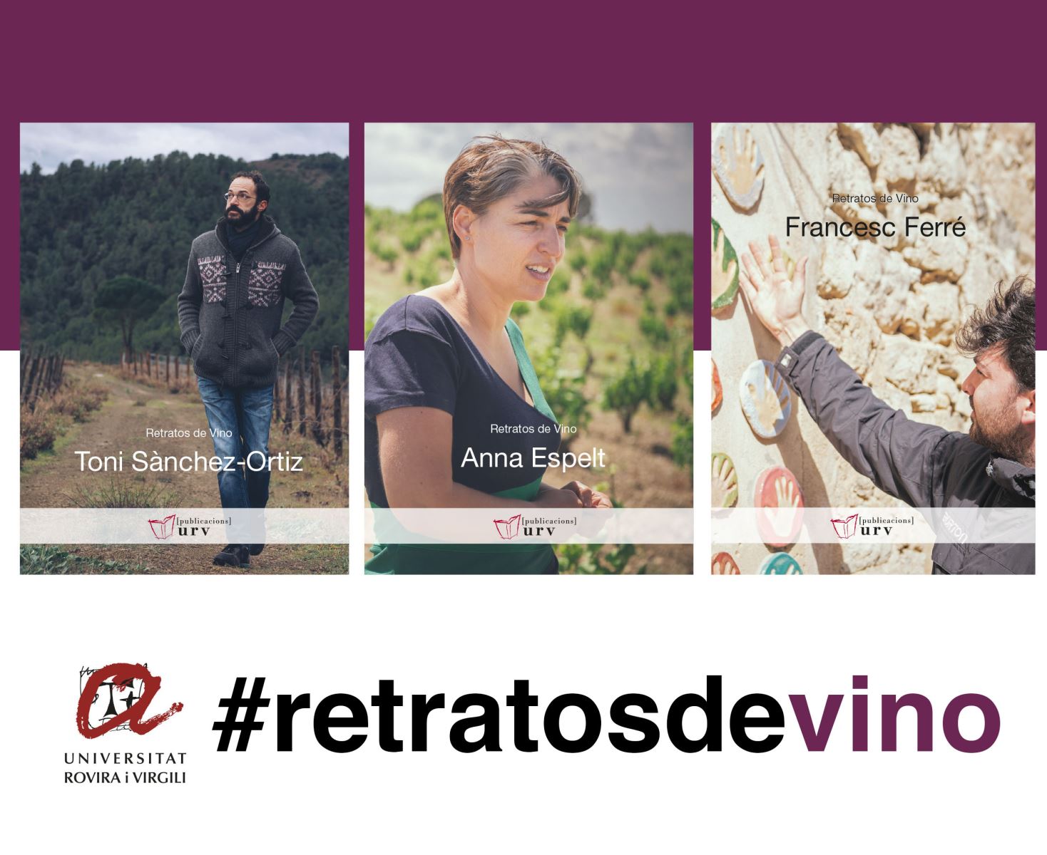 Enólogos de la URV protagonizan un ciclo de libros sobre el vino catalán
