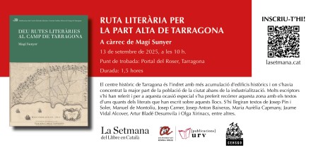 Ruta literaria por la Part Alta de Tarragona