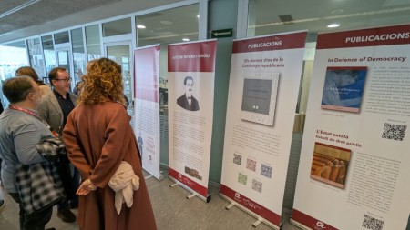 Una exposición promueve la difusión y preservación del legado de Antoni Rovira i Virgili