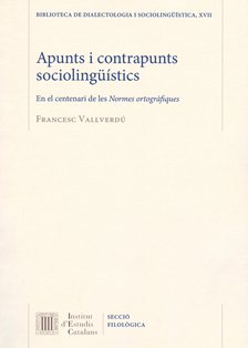 Apunts i contrapunts sociolingüístics de Francesc Vallverdú 