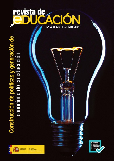 Revista de educación nº 400. Abril - Junio 2023