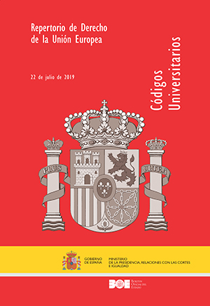 Novedad Editorial BOE. Nueva colección: "Códigos Universitarios"