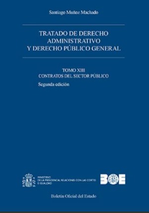 Cubierta del Tratado de Derecho administrativo y Derecho público general