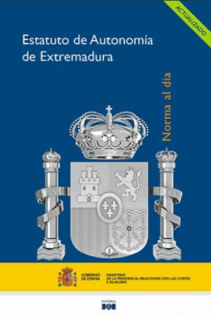 Editorial BOE. Estatuto de autonomía de Extremadura