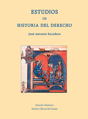 Editorial BOE. Estudios de Historia del Derecho