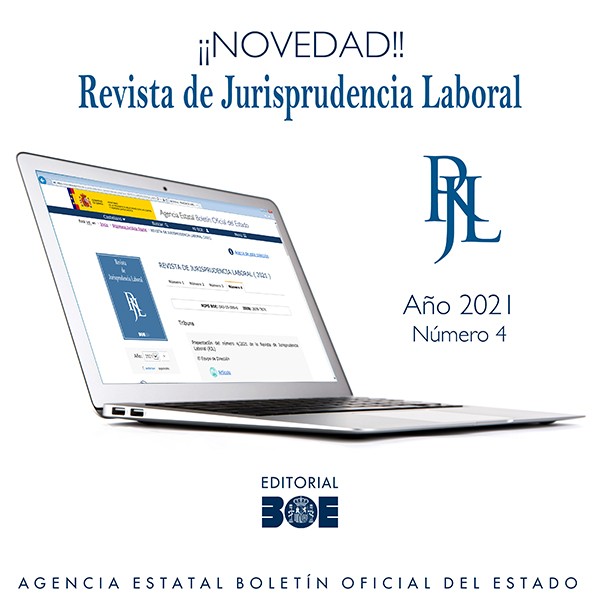 Novedad Editorial BOE. Revista de Jurisprudencia Laboral (RJL)