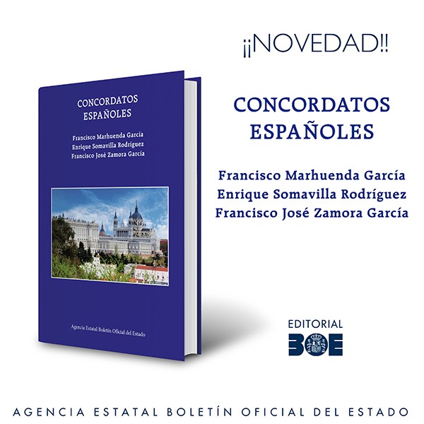 Novedad Editorial BOE. Concordatos Españoles