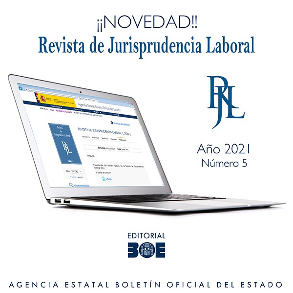 Novedad Editorial BOE. Revista de Jurisprudencia Laboral (RJL)