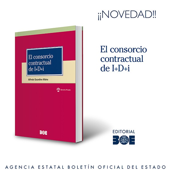 Novedad Editorial BOE. El consorcio contractual de I+D+i