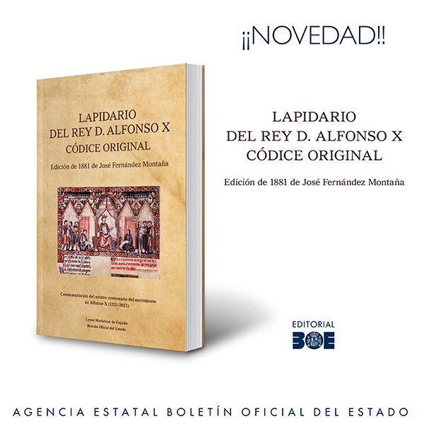 Novedad Editorial BOE. Lapidario de Alfonso X el Sabio. Códice original