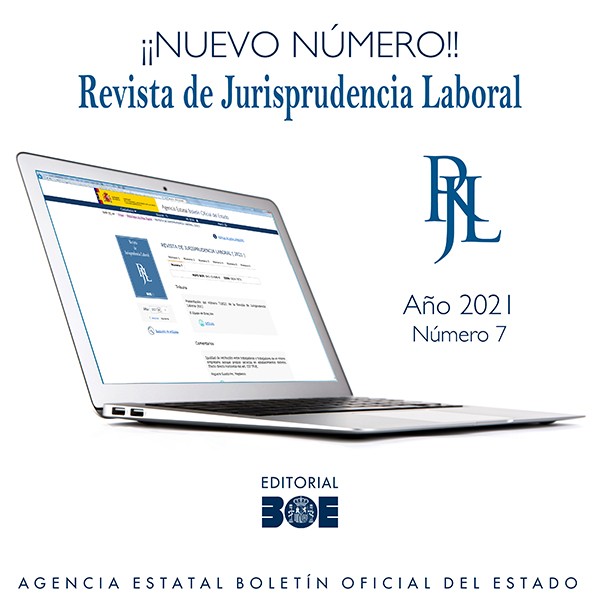 Novedad Editorial BOE. Revista de Jurisprudencia Laboral (RJL)