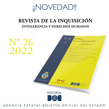 Novedad Editorial BOE. Revista de la Inquisición Intolerancia y Derechos Humanos