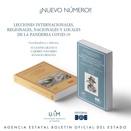 Novedad Editorial BOE. Lecciones internacionales, regionales, nacionales y locales de la pandemia COVID-19.