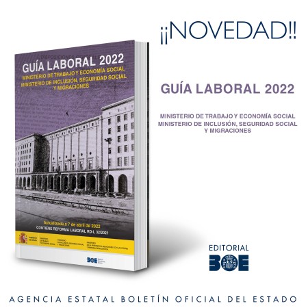 Novedad Editorial BOE. Guía laboral 2022