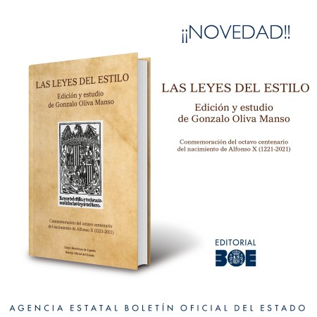 Novedad Editorial BOE. Las Leyes del Estilo. 