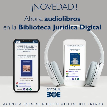 La Biblioteca Jurídica Digital del BOE también puede escucharse