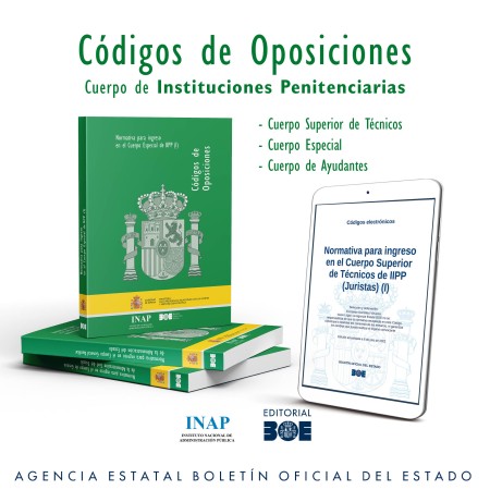 Novedad BOE. Material de oposiciones: Cuerpos de Instituciones Penitenciarias