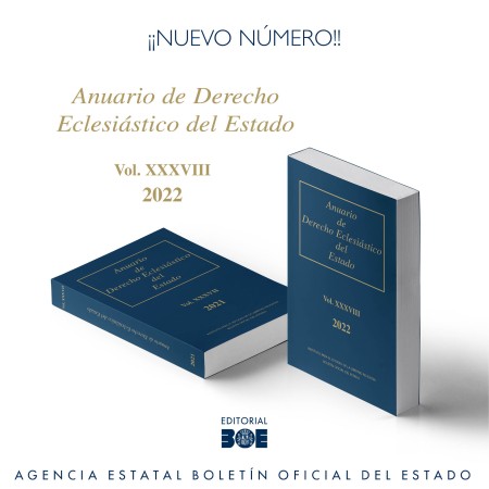 Novedad Editorial BOE. Anuario de Derecho Eclesiástico del Estado 2022