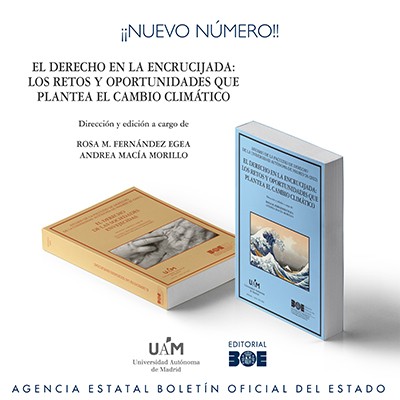 Novedad Editorial BOE. El derecho en la encrucijada: los retos y oportunidades que plantea el cambio climático