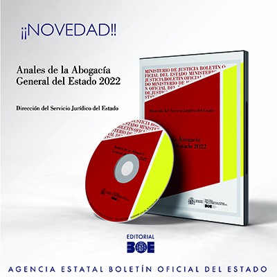 Novedad Editorial BOE. Anales de la Abogacía General del Estado 2022