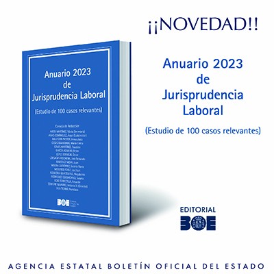 Novedad Editorial BOE. Anuario de Jurisprudencia Laboral, 2023