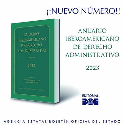Novedad Editorial BOE. Anuario Iberoamericano de Derecho Administrativo