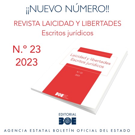 Nuevo número de la Revista Laicidad y libertades. Escritos jurídicos