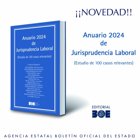 Novedad Editorial BOE. Anuario de Jurisprudencia Laboral, 2024