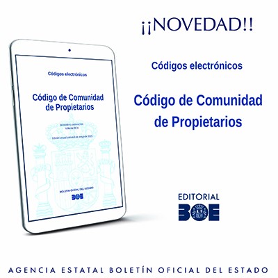 Novedad Editorial BOE. Código de Comunidad de Propietarios