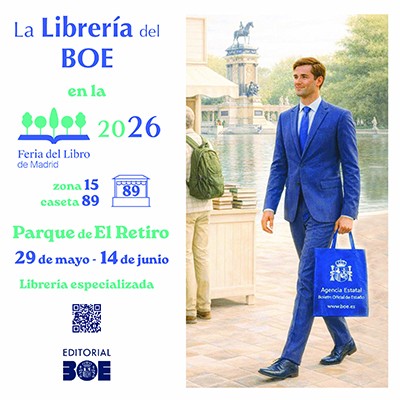 Firma de autores en La Librería del BOE en la Feria del Libro de Madrid 2026