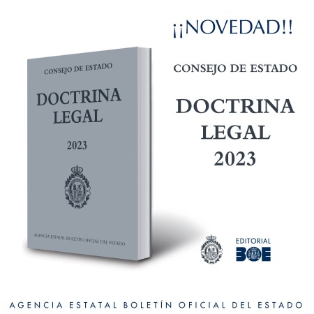 Novedad Editorial BOE. Doctrina Legal del Consejo de Estado 2023