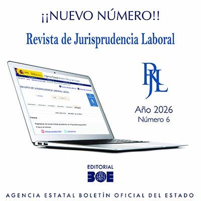 Novedad Editorial BOE. Revista de Jurisprudencia Laboral (RJL)